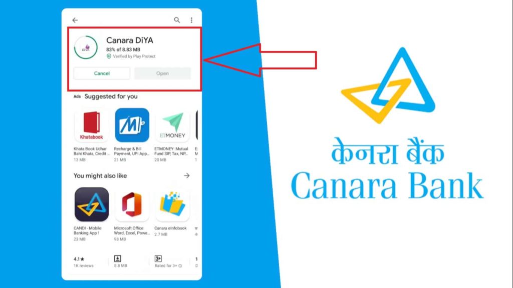 Canara Bank Account Opening Online process
