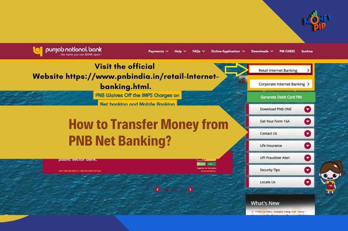 How to Transfer Money from PNB Net Banking?