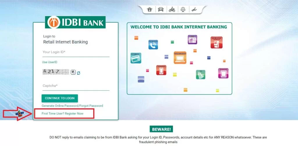 IDBI Internet Banking3