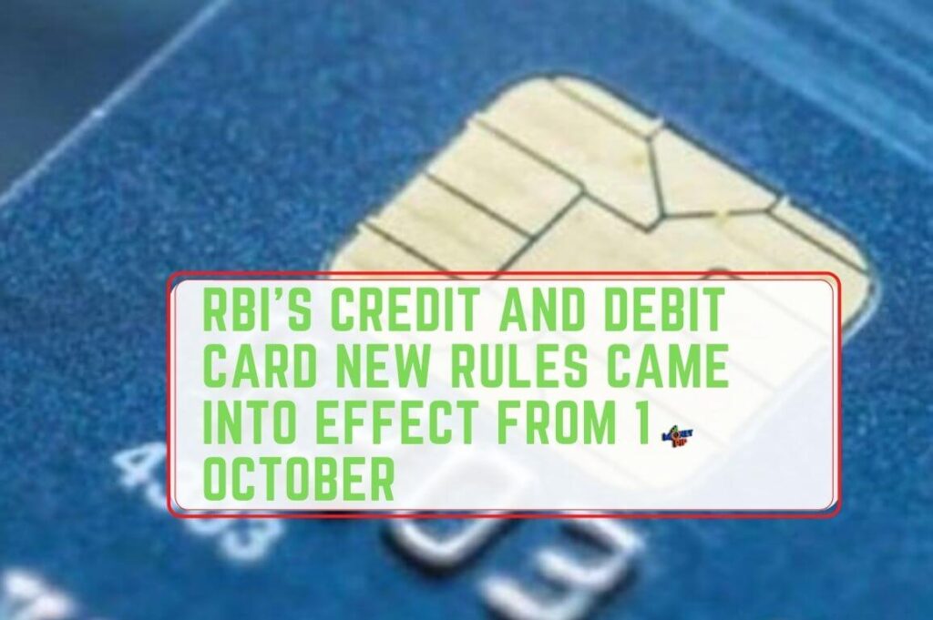 RBI's credit and debit card new rules
