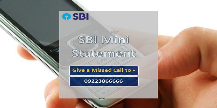 SBI Mini Statement Number