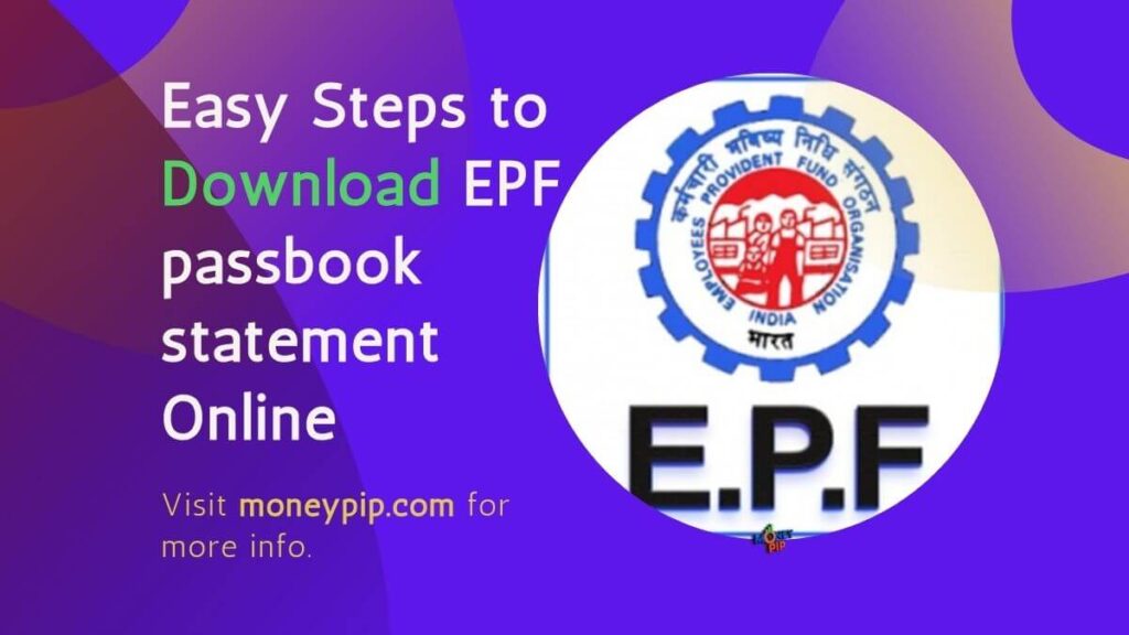 Download EPF passbook statement online