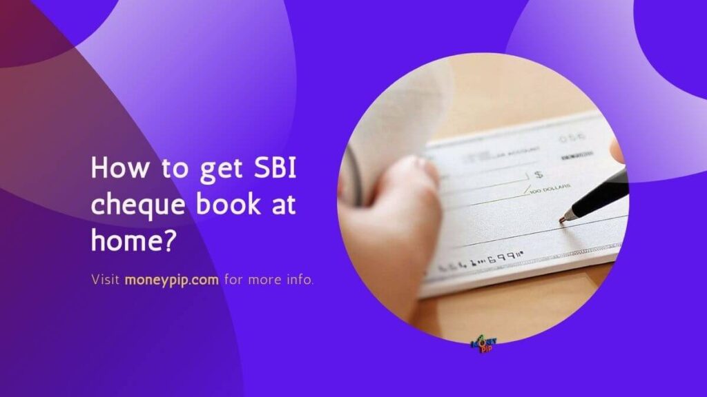SBI cheque book
