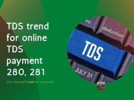 TDS trend for online TDS payment 280, 281