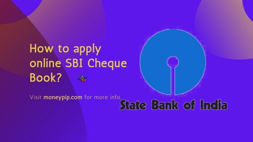online SBI Cheque Book